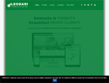 Tablet Screenshot of leodari.com